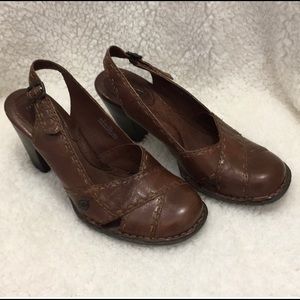 Born Leather Heels nearly NEW
